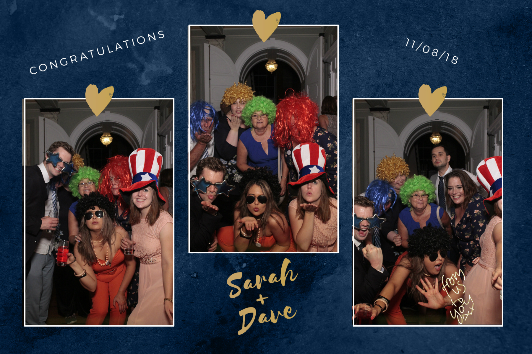 Sarah & Dave's Wedding | View more photos from the event at gallery.myphotoboothexperience.co.uk/u/MyPhotoBoothExperienceLtd/Sarah-Daves-Wedding